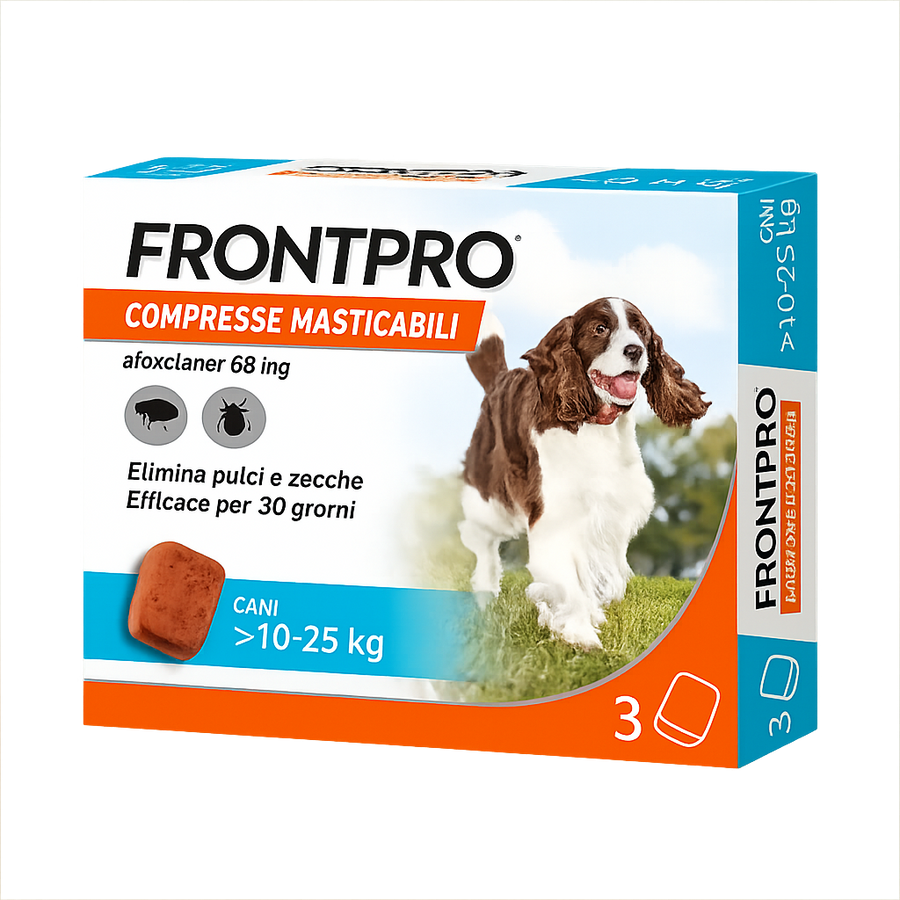 FRONTPRO COMPRESSA MASTICABILE CANI 3CPR