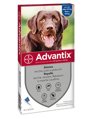 Advantix spot on - trattamento antiparassitario per cani