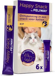 FELIWAY HAPPY SNACK 6 STICKS