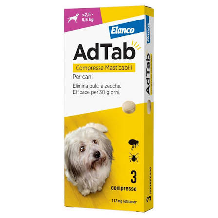 Adtab cane 3 compresse